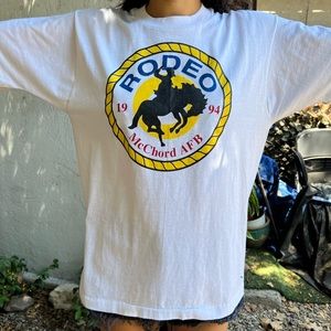 Vintage 1994 McChord AFB Rodeo Shirt